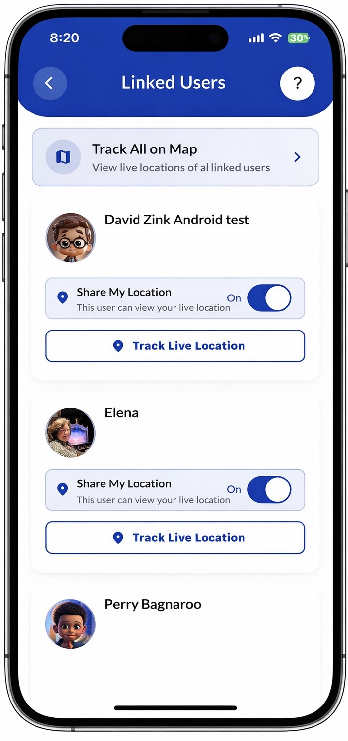 Member Linking — Active SOS